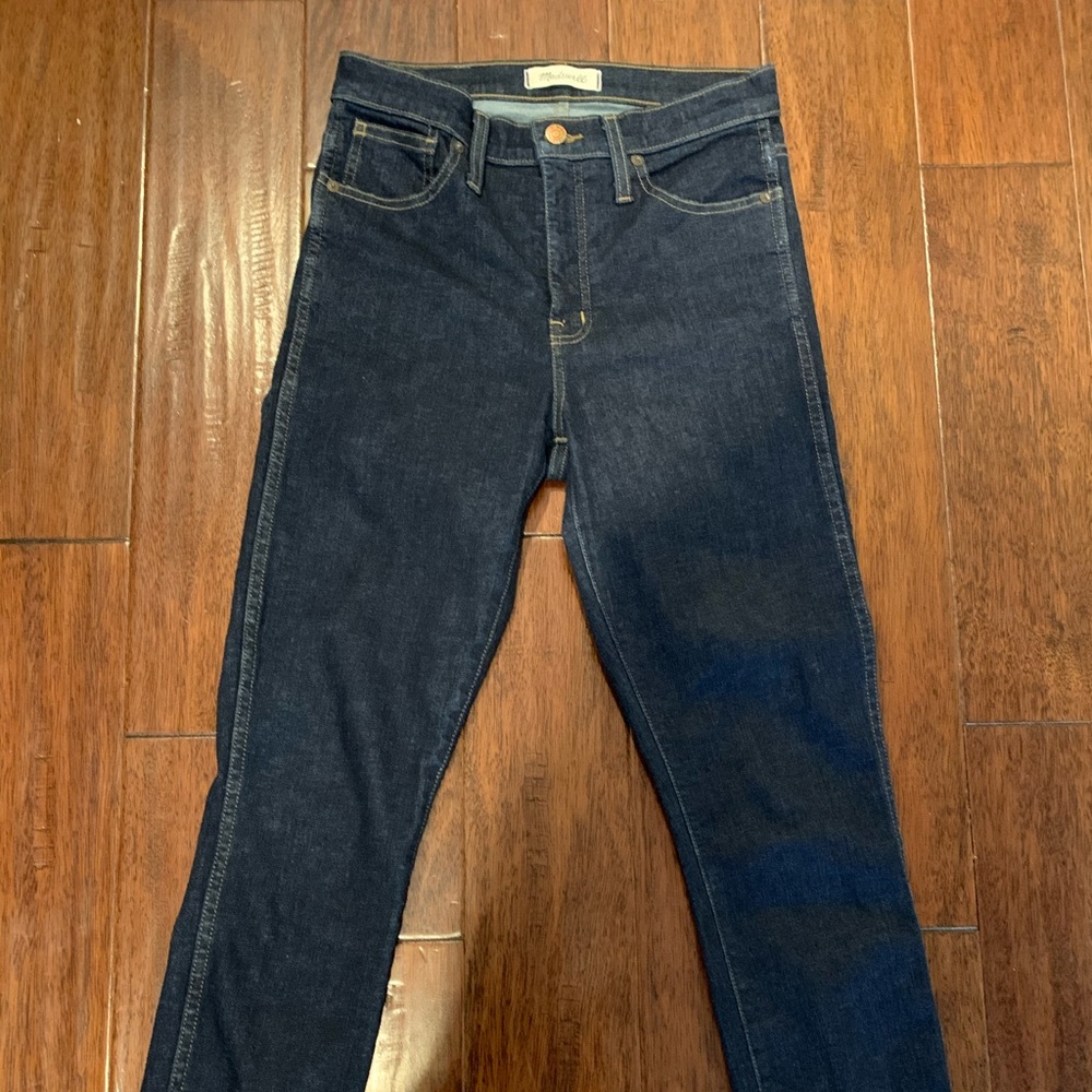 Madewell 10” high rise skinny